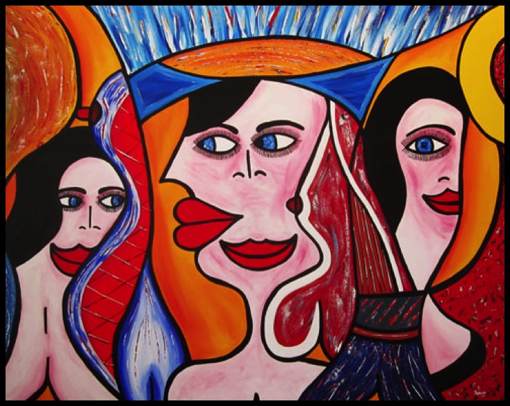 Zarum-Art-Painting-The-Hierarchy-of-Women